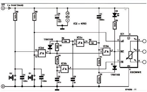 數字電位器原理